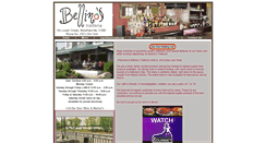 Desktop Screenshot of bellinos.com